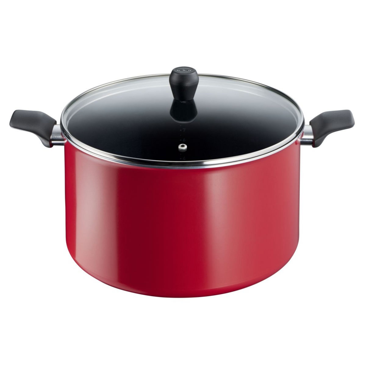 TEFAL Marmite 30cm en aluminium EASY SERIES ROUGE