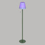 Voir la diapositive 5 : ATMOSPHERA Lampadaire d'Extérieur  Zack  108cm Vert Olive