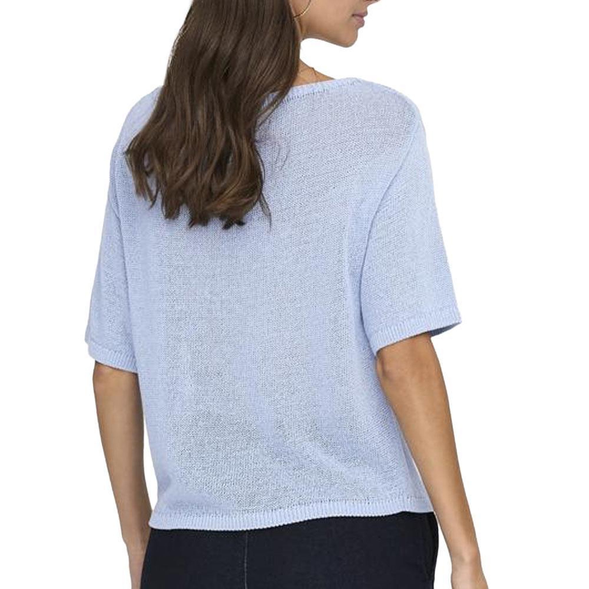 Voir la diapositive 2 : JACQUELINE DE YONG Pull Bleu Femme JDY Shine