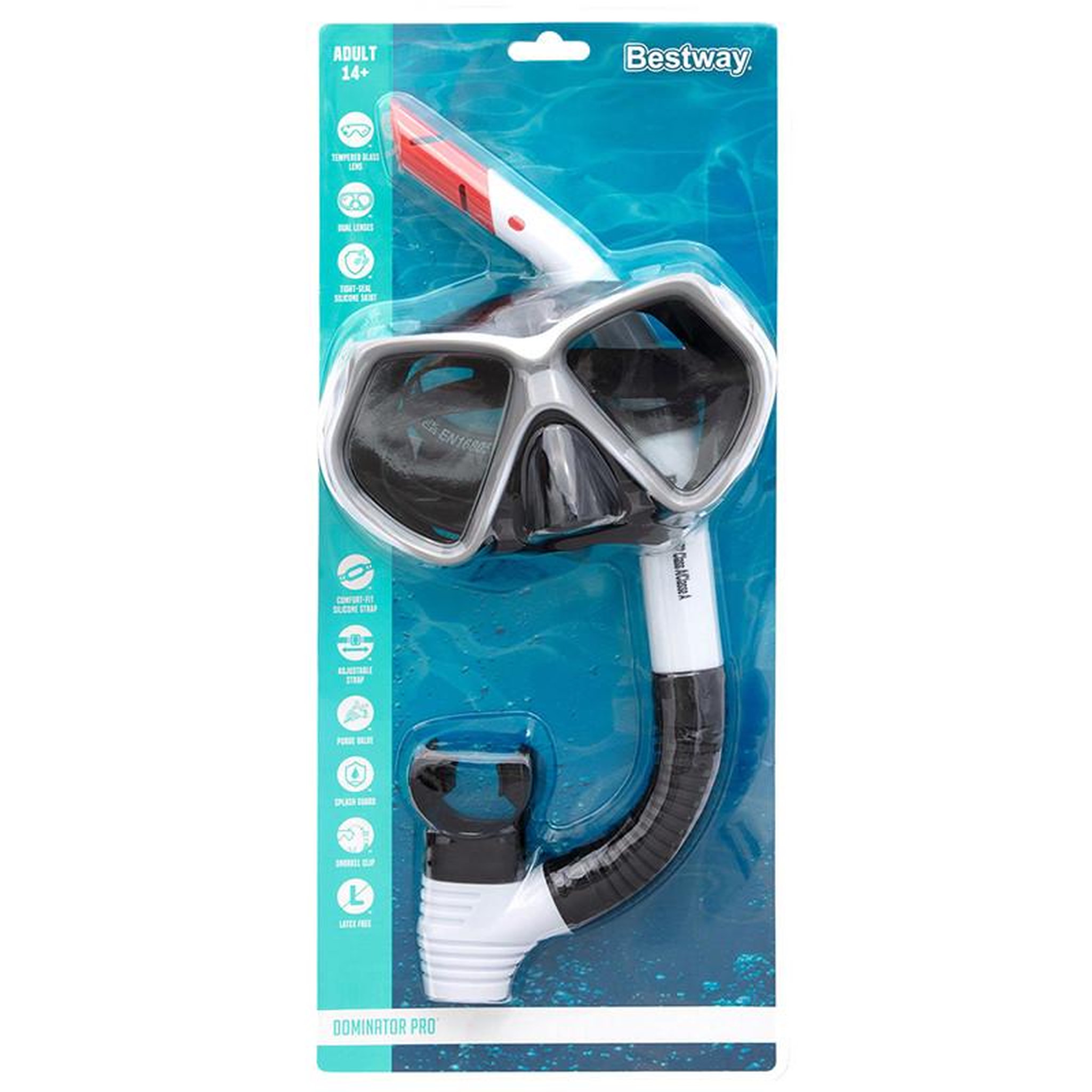 BESTWAY MASQUE+TUBA DOMINATOR AD ASSORTIMENT BESTWAY 24069