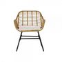 Voir la diapositive 4 : MARKET24 Canapé de jardin DKD Home Decor Marron Métal Polyester rotin synthétique (124 x 74 x 84 cm)