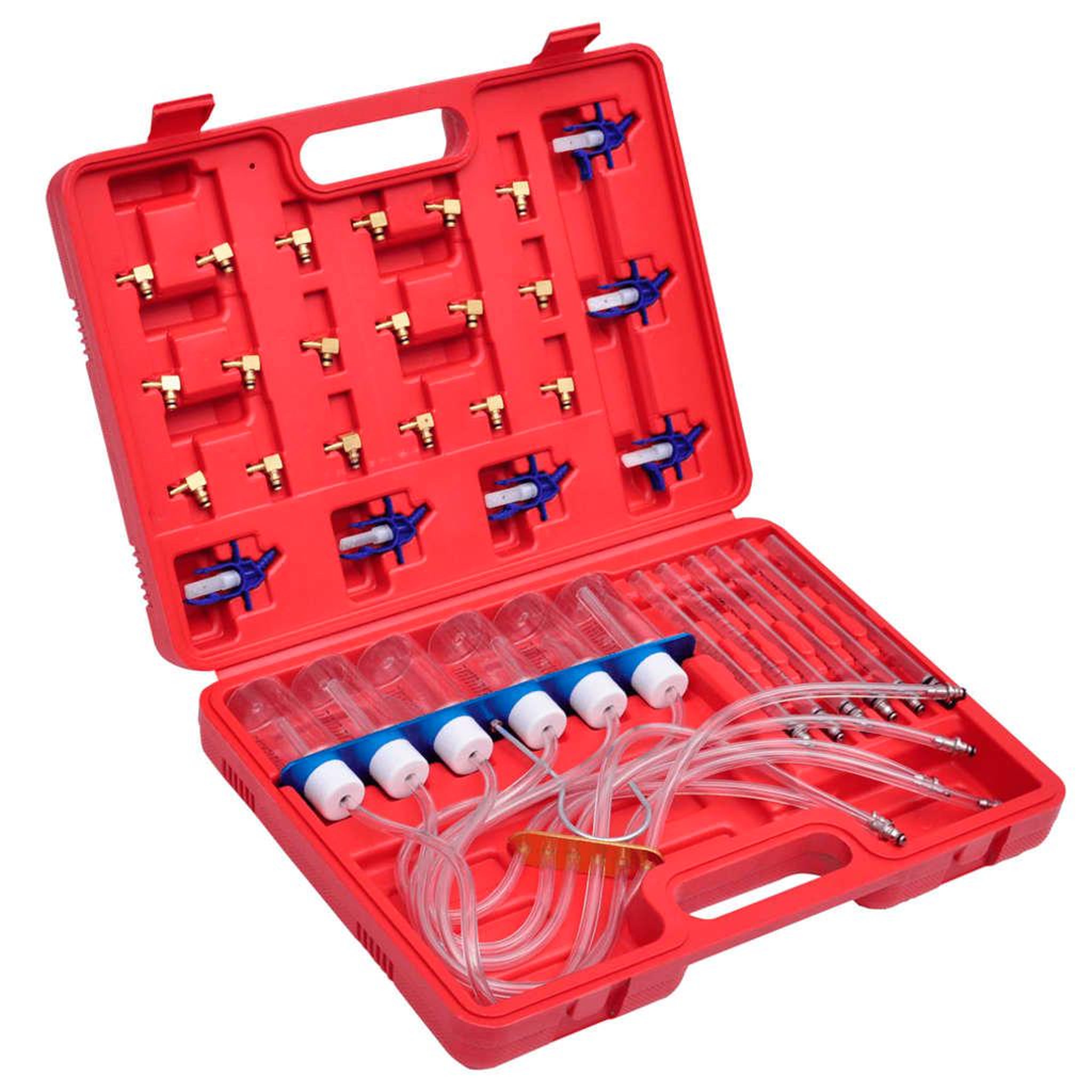 VIDAXL Debimetre pour injecteur commun diesel avec jeu d'adaptateurs