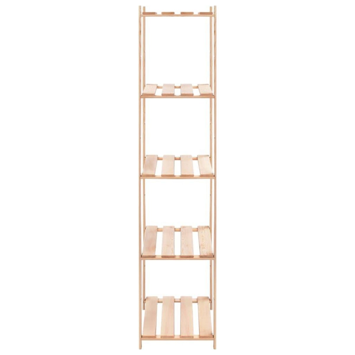 VIDAXL Etagere de stockage 5 niveaux 80x38x170 cm Pin solide 250 kg