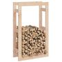Voir la diapositive 4 : VIDAXL Support pour bois de chauffage 60x25x100 cm Bois de pin massif