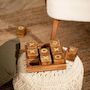 Voir la diapositive 2 : ATMOSPHERA Jeu Morpion Déco  Bois d'Acacia  23cm Marron