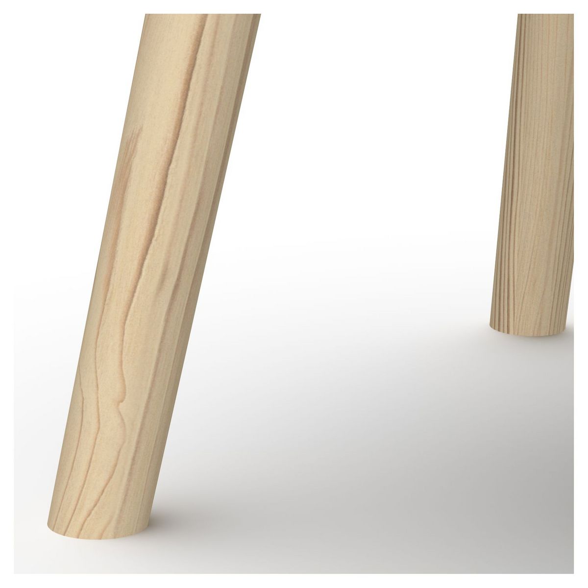 Tabouret enfant blanc LINIA 