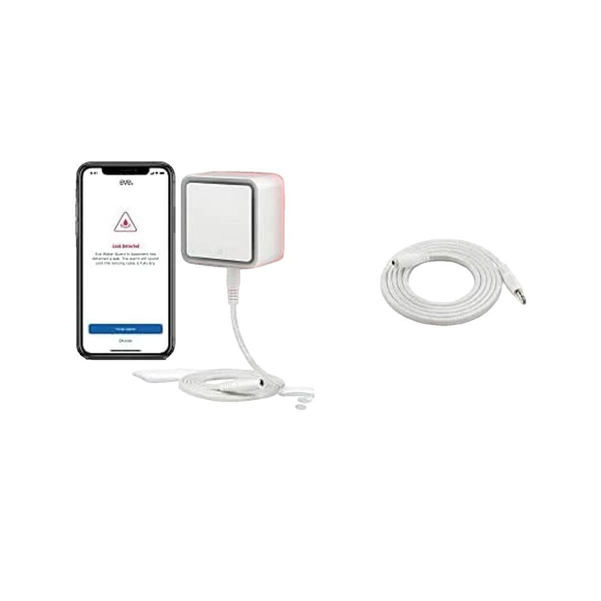 EVE Détecteur de fuite d'eau Eve Water Guard blanc