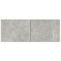 Voir la diapositive 5 : VIDAXL Ensemble de meubles TV 6 pcs Gris beton Bois d'ingenierie