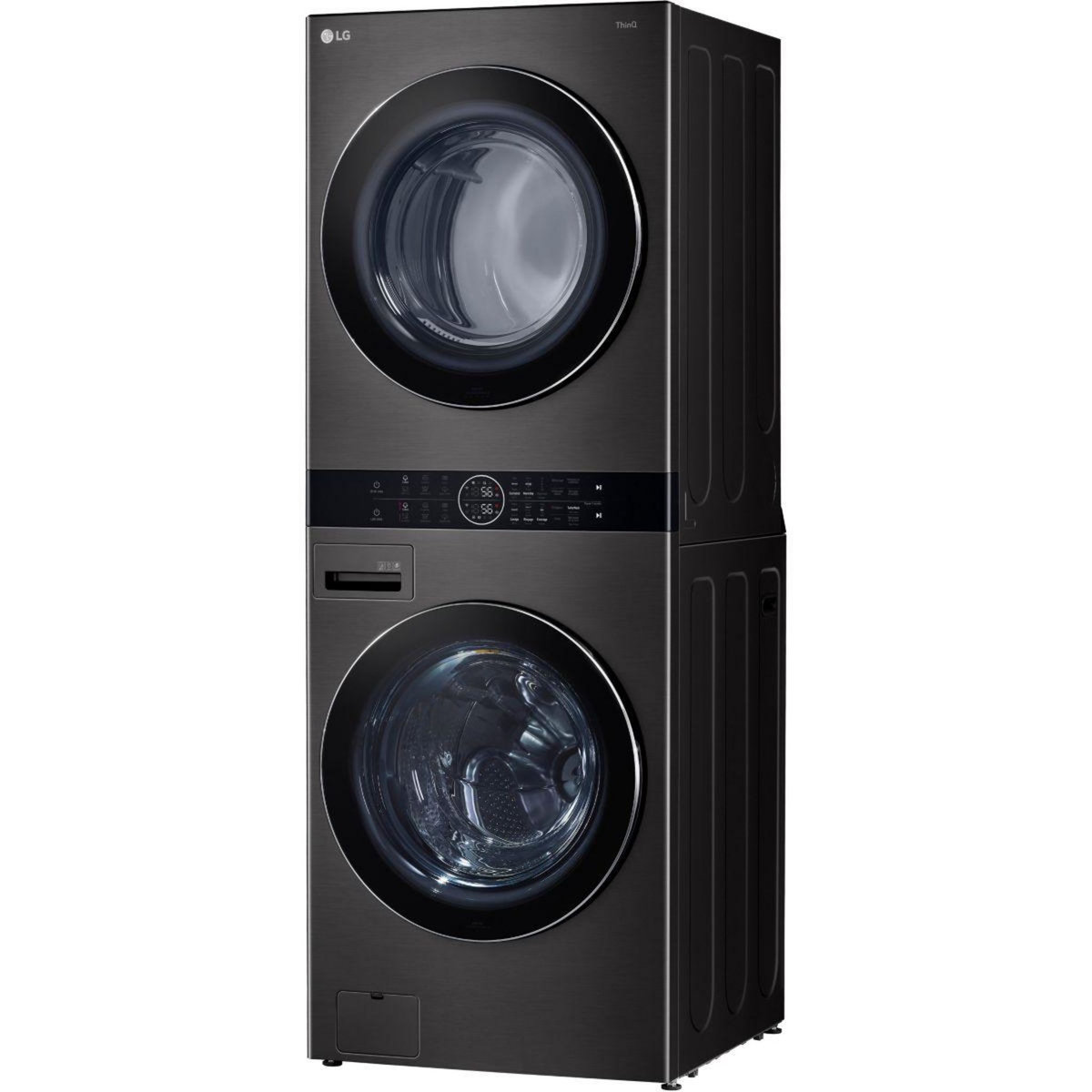 LG Lave linge séchant hublot F761TOWERB2 WashTower