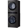 Voir la diapositive 5 : LG Lave linge séchant hublot F761TOWERB2 WashTower