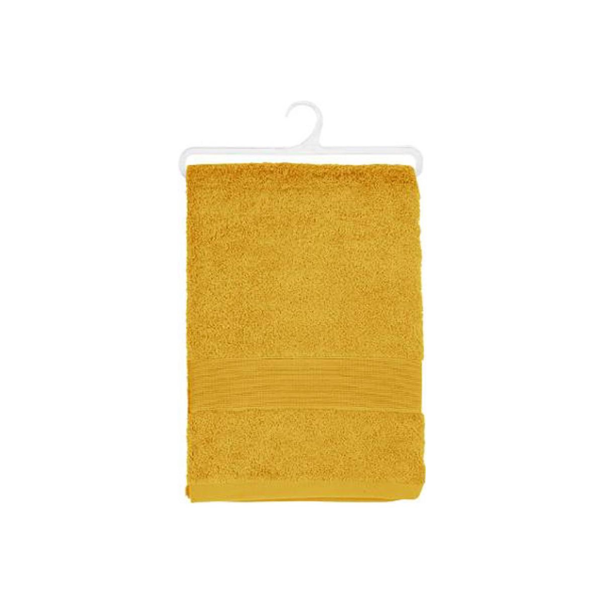 Voir la diapositive 2 : ATMOSPHERA Drap de bain  confort  100x150cm ocre
