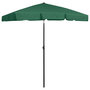 Voir la diapositive 2 : VIDAXL Parasol de plage vert 180x120 cm