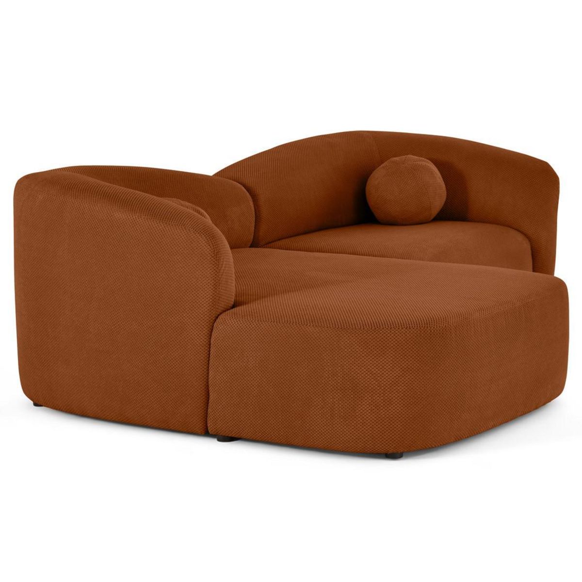 LISA DESIGN Charles - canapé d'angle gauche 4 places en velours texturé