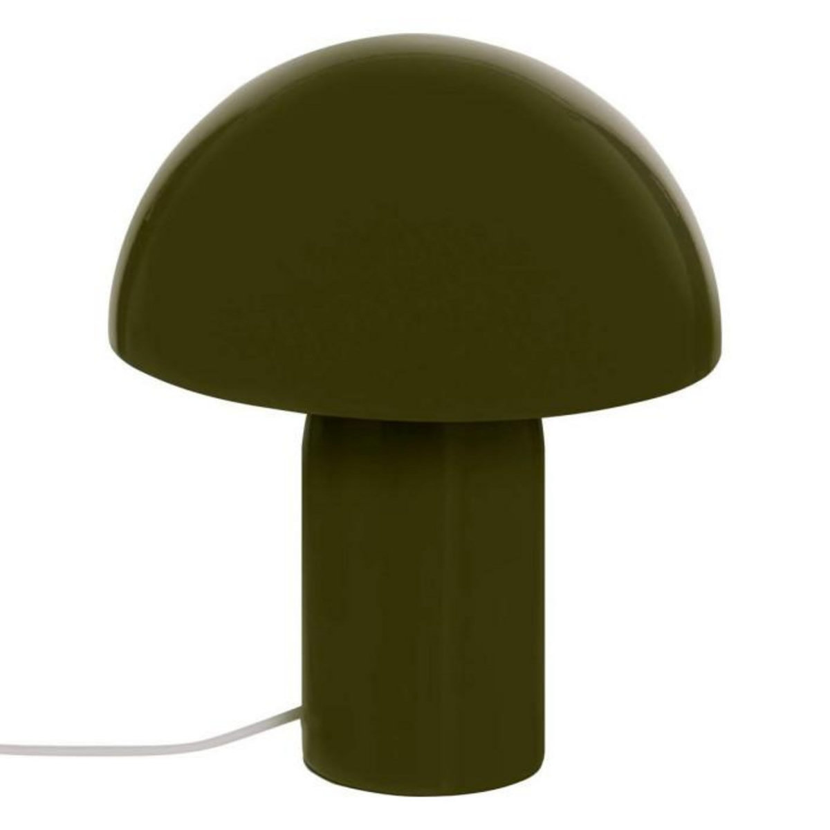 ATMOSPHERA Lampe à Poser Champignon  Lito  24cm Kaki