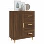 Voir la diapositive 4 : VIDAXL Buffet Chene marron 69,5x34x90 cm Bois d'ingenierie