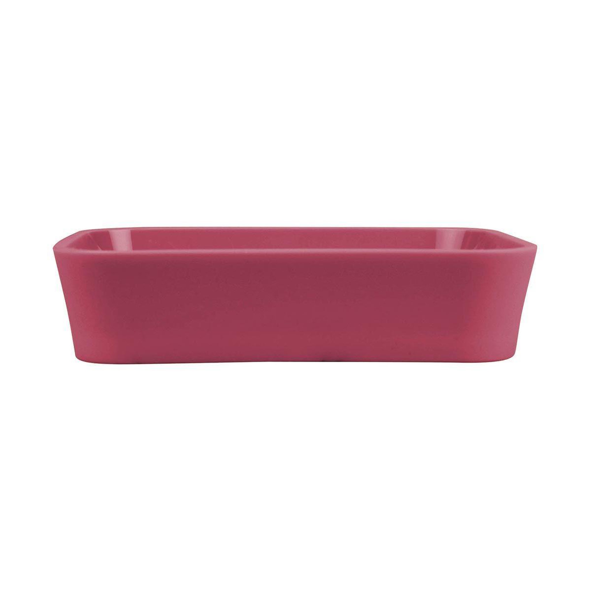 Voir la diapositive 2 : Douceur d'Intérieur Porte-savon soft touch  vitamine  11cm framboise