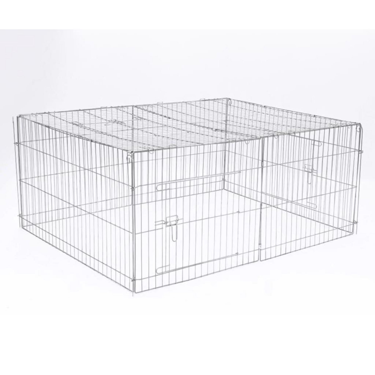 @Pet @Pet Enclos exterieur pour animaux Castle 144x112x60 cm Metal