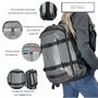Voir la diapositive 4 : Bleucerise Sac à dos porte-ordinateur Aoking 16''
