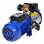 Voir la diapositive 3 : VIDAXL Pompe a jet avec manometre 1300 W 5100 L/h Bleu