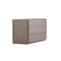 Voir la diapositive 3 : Paris Prix Commode Design 3 Tiroirs  Noble  100cm Moka