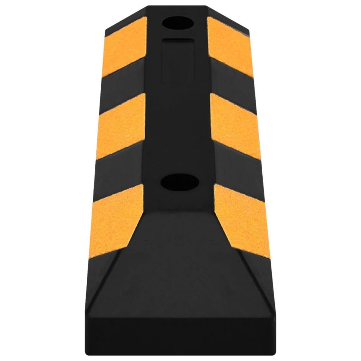 VIDAXL Butoirs de stationnement 2 pcs 56x15x10 cm Caoutchouc