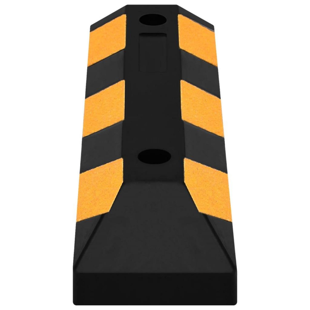 VIDAXL Butoirs de stationnement 2 pcs 56x15x10 cm Caoutchouc