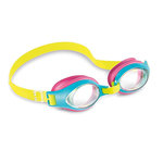 INTEX Lunettes de Natation Bleu/Rose/Jaune Fille Intex 68055611. Coloris disponibles : Multicolore