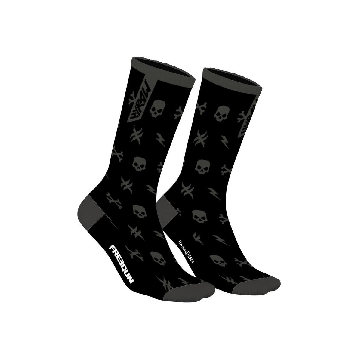 FREEGUN Lot de 4 paires de chaussettes Homme Hyraw