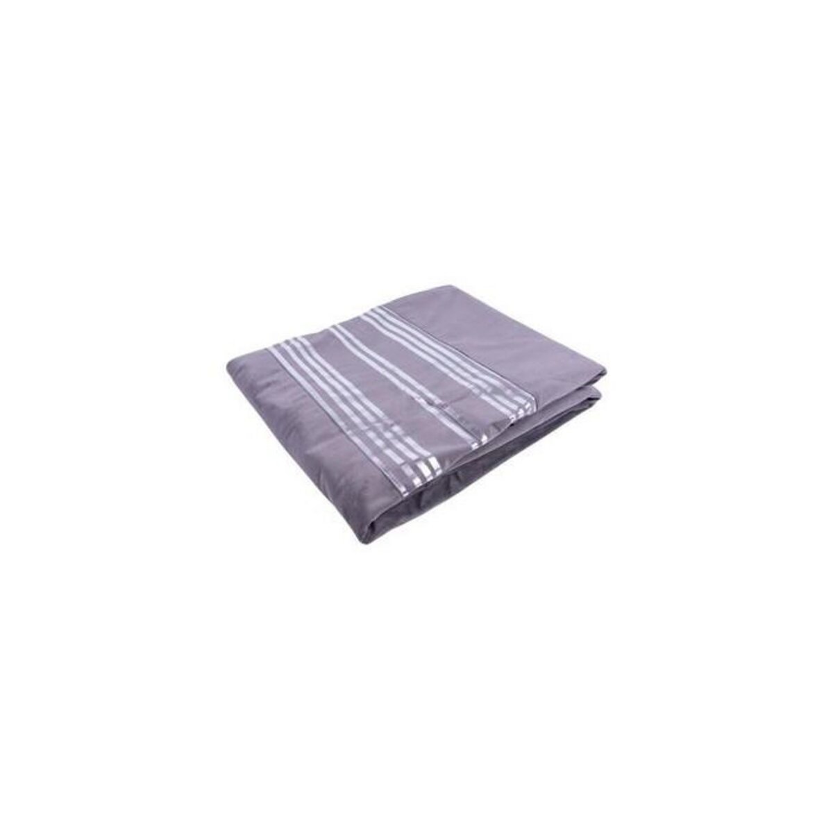 Paris Prix Ensemble Coussin & Plaid  Prisma III  130x170cm Gris