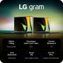 Voir la diapositive 2 : LG Ordinateur portable GRAM 17Z90S-G.AA78F EVO