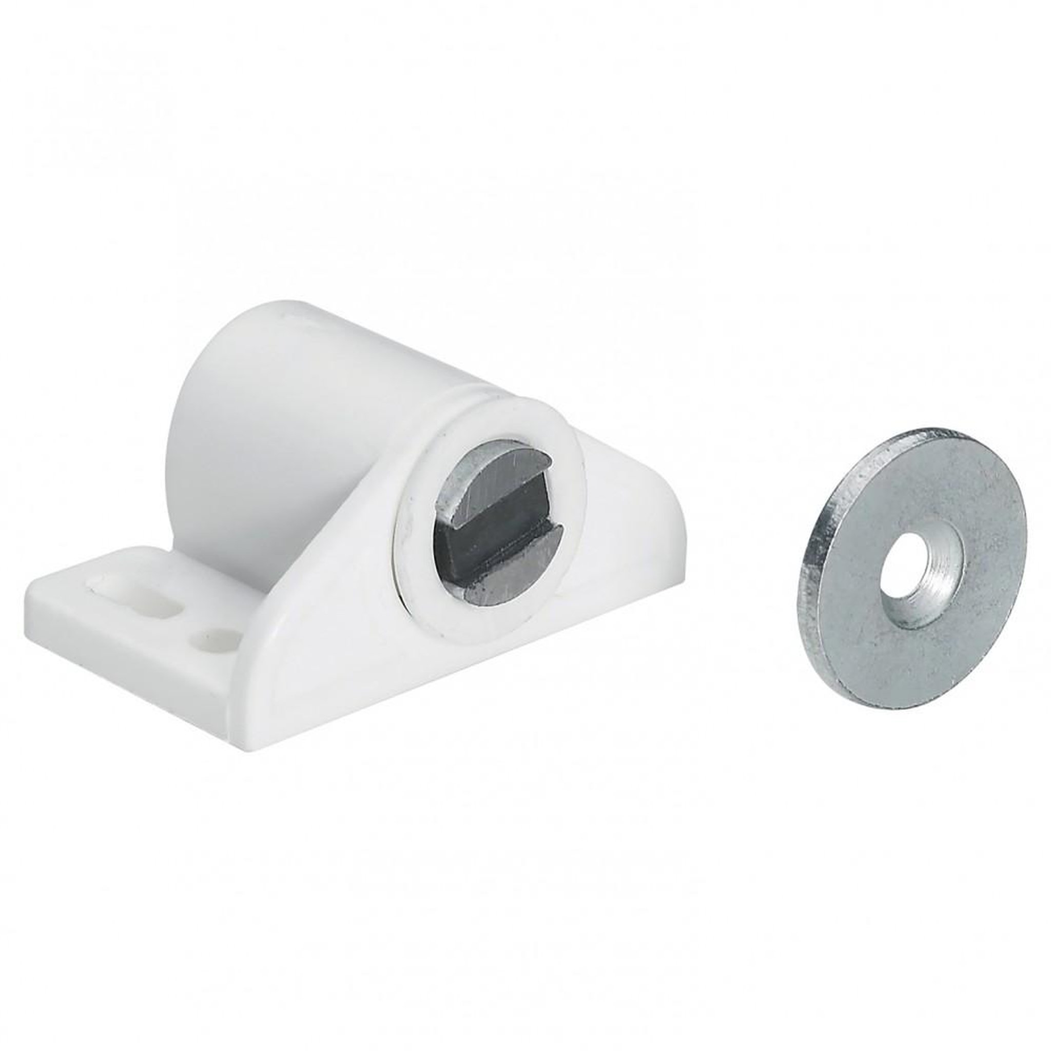 CENTRALE BRICO Lot de 2 aimants magnétiques plastique HETTICH, L.27 x l.33 mm