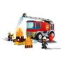 Voir la diapositive 3 : LEGO City 60280 Le Camion des Pompiers avec Échelle, Jouet Éducatif, Minifigurine, Véhicule