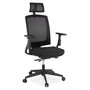 Voir la diapositive 1 : Paris Prix Fauteuil de Bureau Ergonomique  Trano  131cm Noir