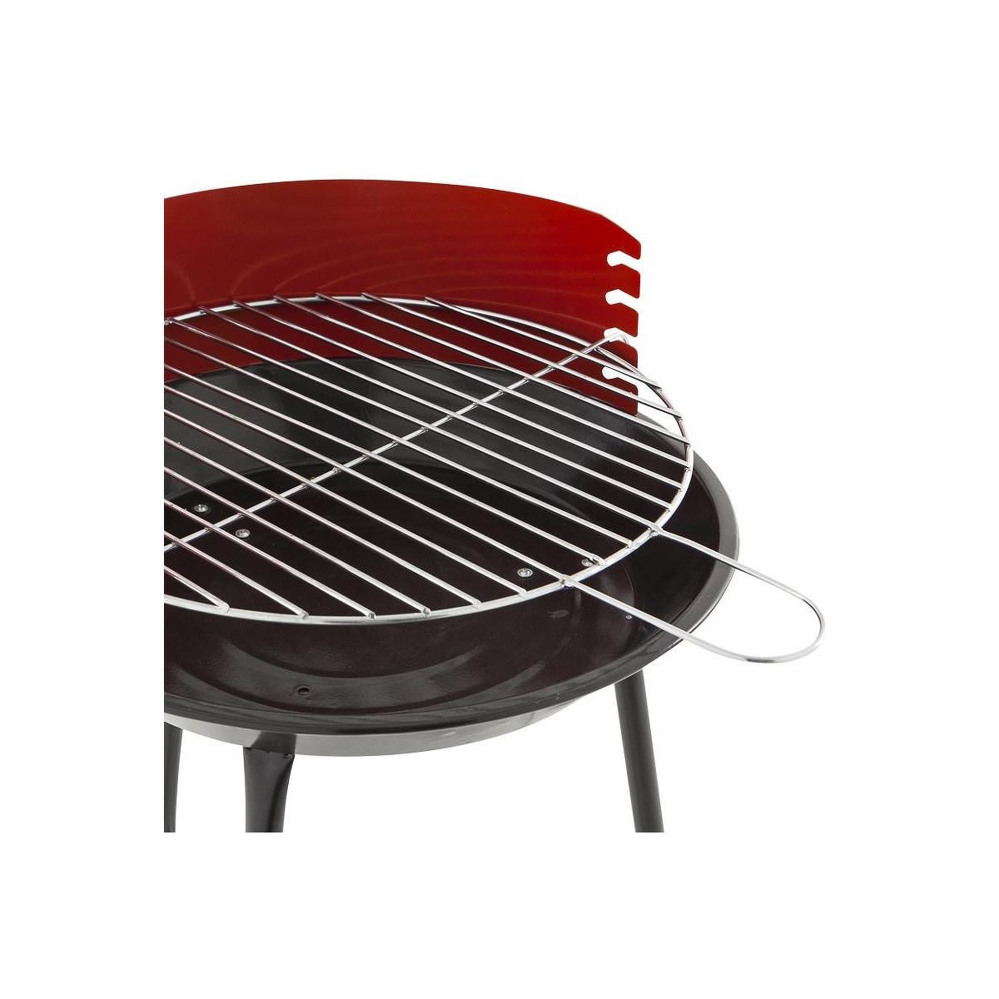 Voir la diapositive 3 : SECRET DE GOURMET Barbecue à charbon  corinto  61cm noir