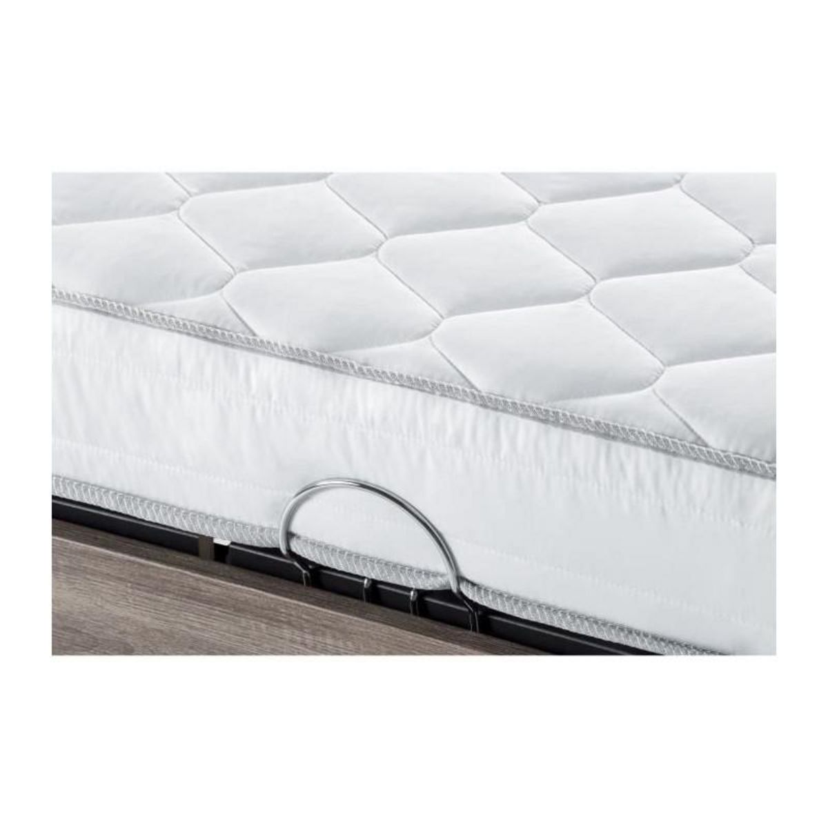 DEKO DREAM DEKO DREAM Ensemble matelas+sommier relaxation électrique COMFORT Samba - 140x200 cm - Matelas mousse