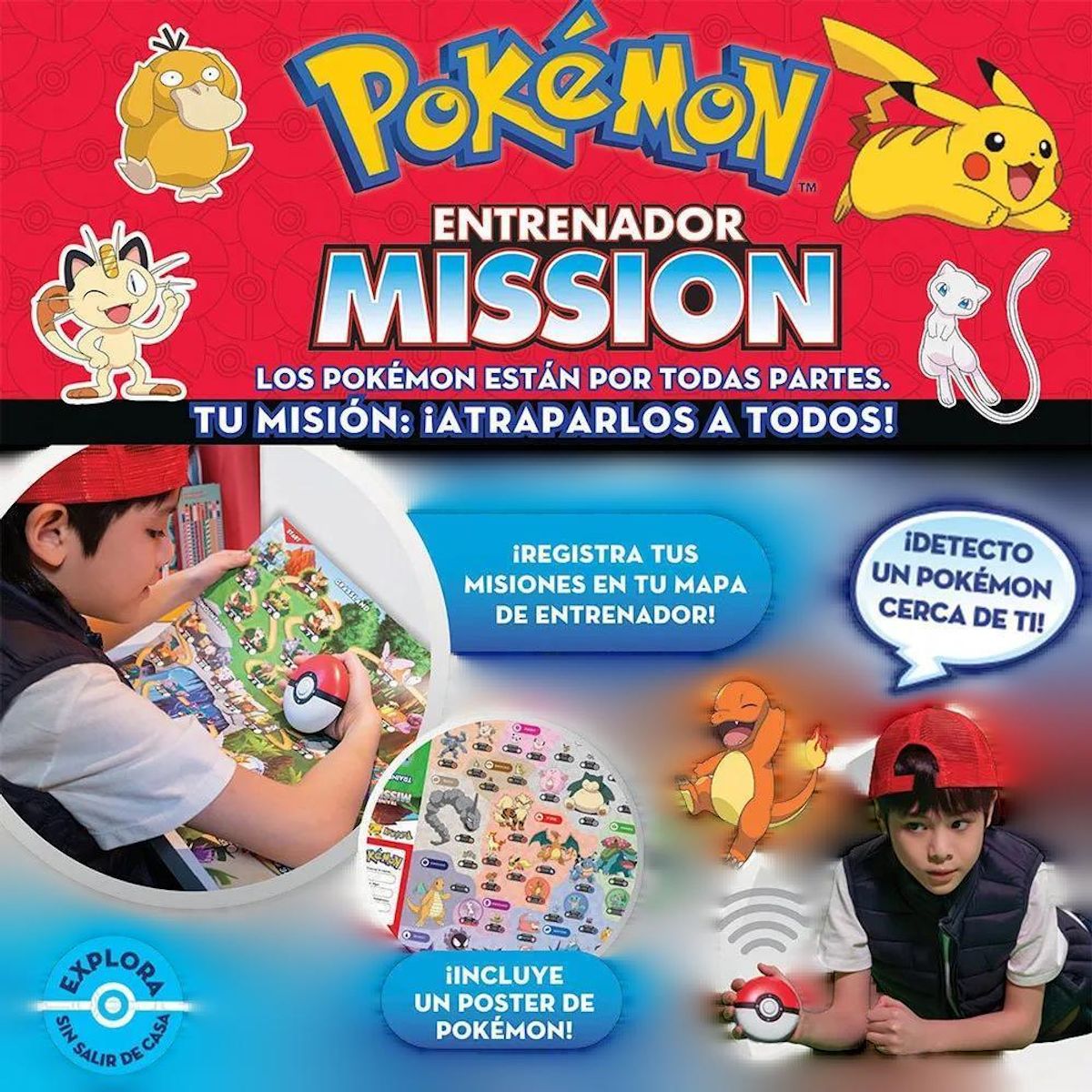 Pokemon Jeu de société Pokémon Pokémon Entrenador Mission