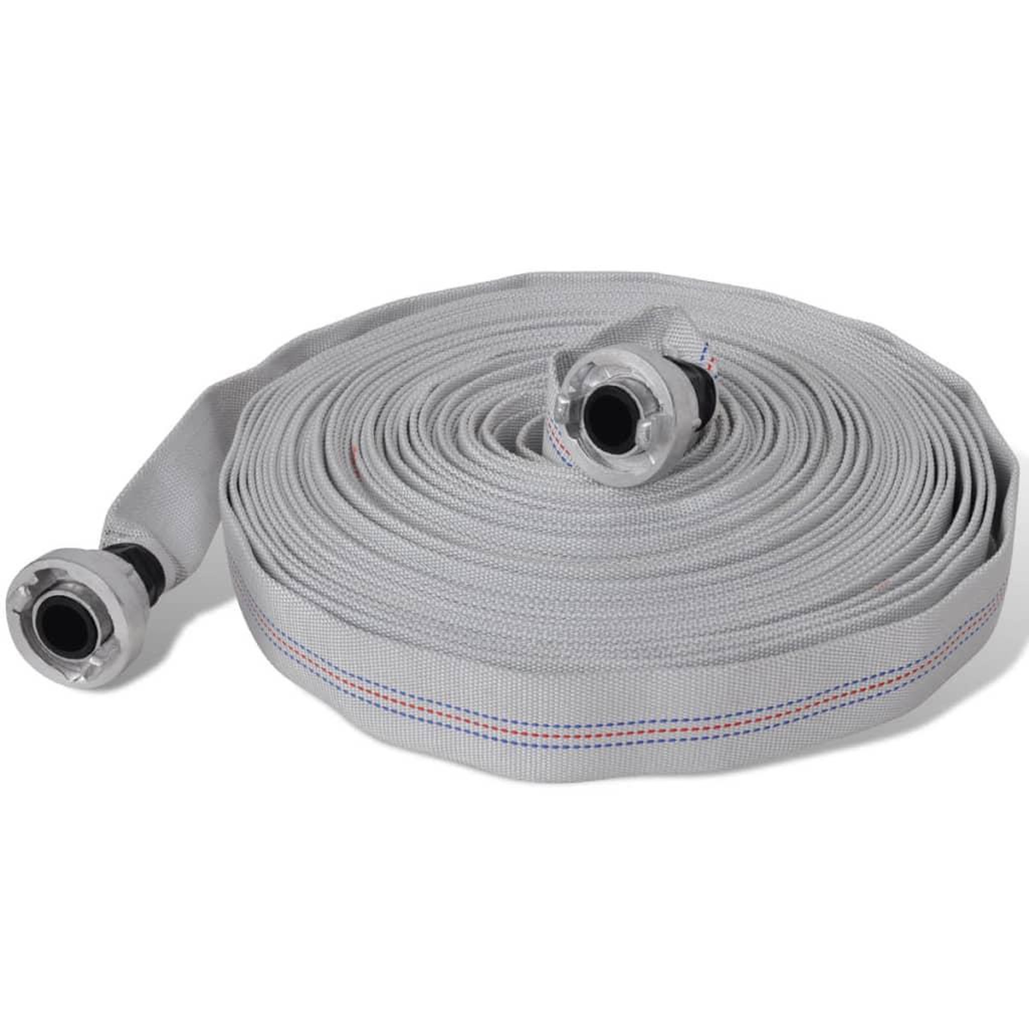 Voir la diapositive 1 : VIDAXL Tuyau d'incendie plat 30 m avec raccords D-Storz 1 pouce