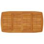 Voir la diapositive 3 : VIDAXL Table de jardin 200x100x75 cm Bois d'acacia solide