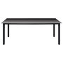 Voir la diapositive 4 : VIDAXL Ensemble a manger de jardin 9 pcs noir