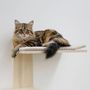 Voir la diapositive 3 : KERBL Kerbl Arbre a chat Timber Wall 150 cm Naturel et taupe