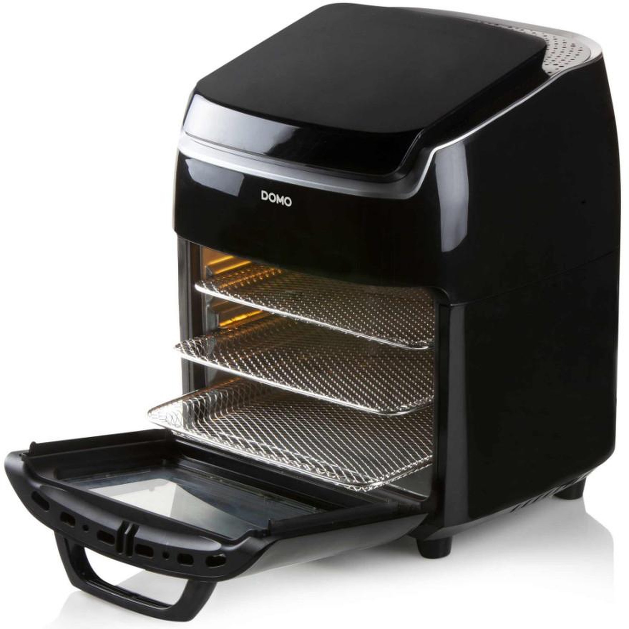 Voir la diapositive 2 : Domo Friteuse sans huile 10l 1800w noir - do534fr