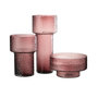 Voir la diapositive 3 : Paris Prix Vase Design en Verre  Betty  30cm Rose