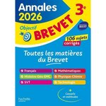 TOUT-EN-UN 3E ANNALES BREVET. SUJETS & CORRIGES, EDITION 2026, Dessaint Sébastien