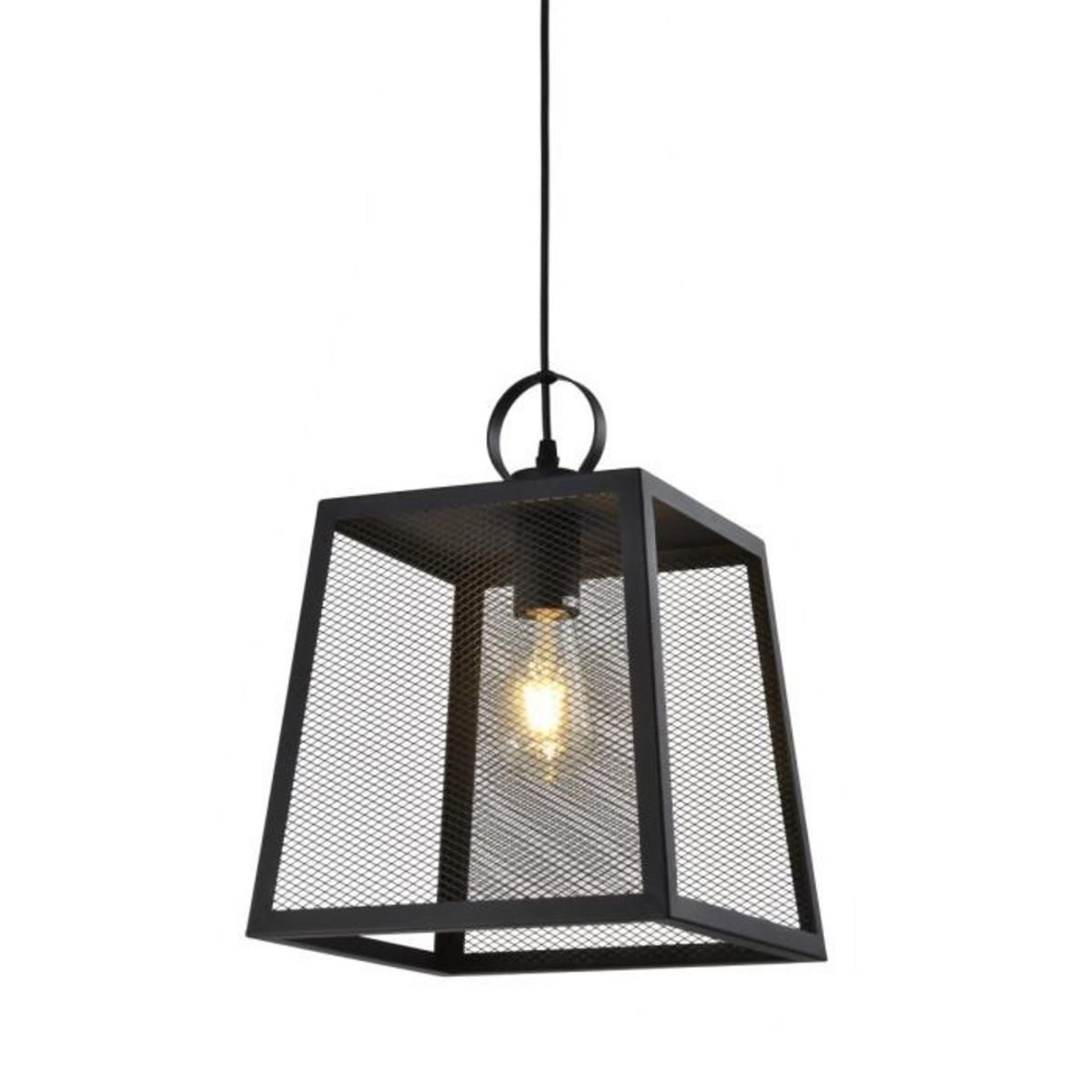 Paris Prix Lampe Suspension Design  Hage  37cm Noir