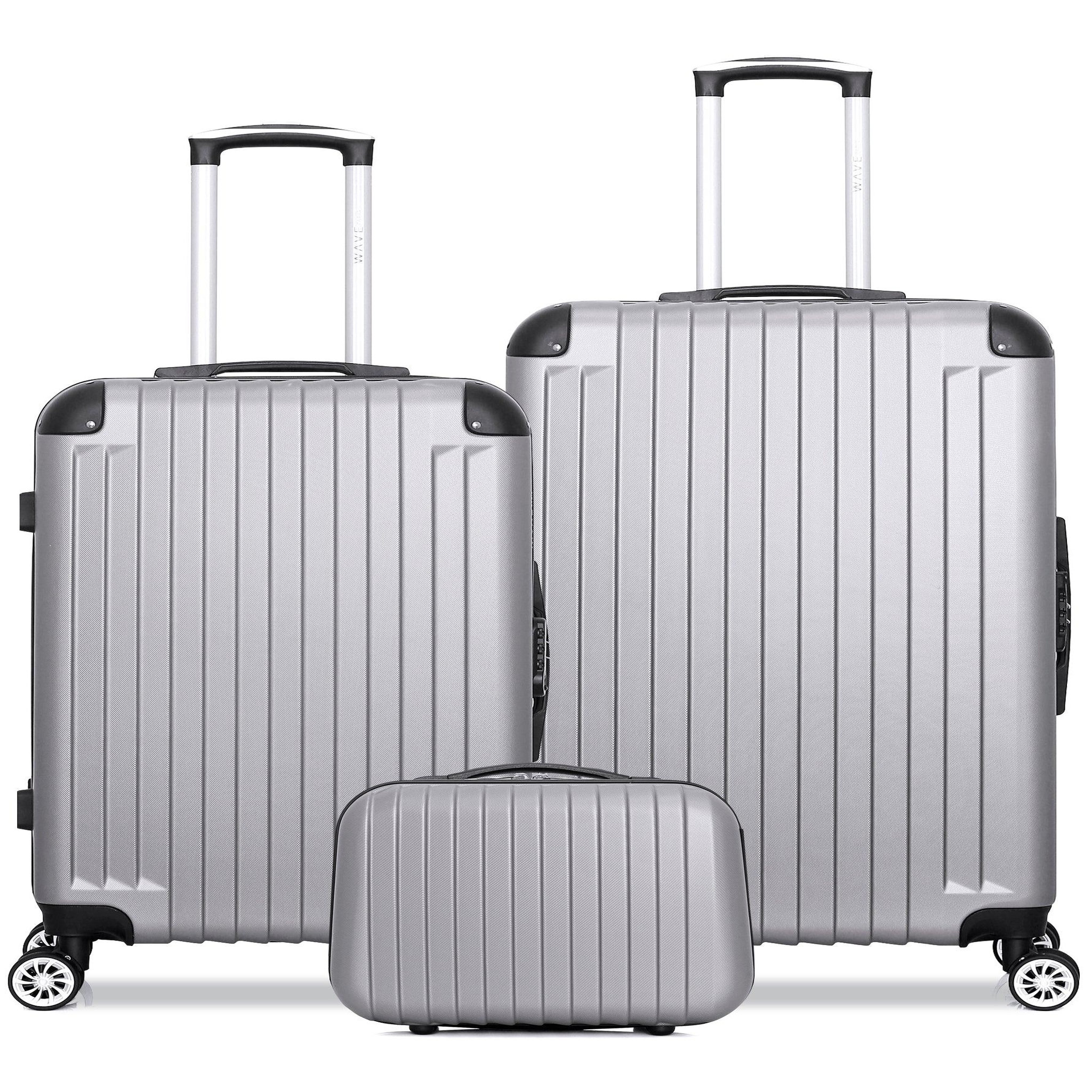 WAVE PARIS Wave paris - lot de 3 - valise grand format, valise weekend et vanity tage