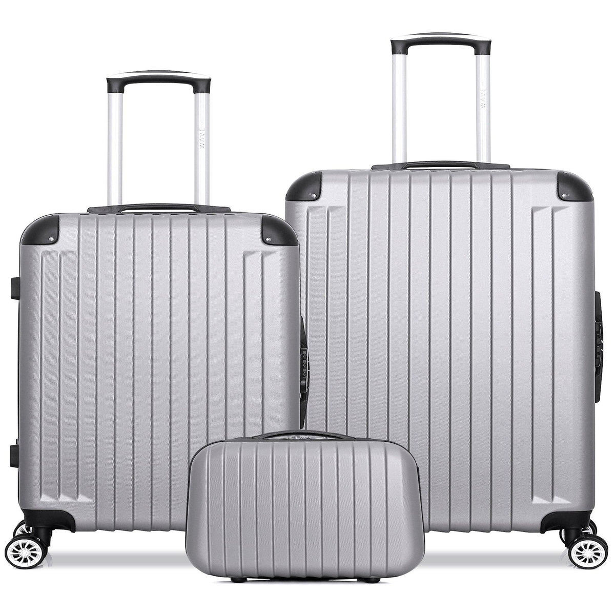 WAVE PARIS WAVE PARIS - Lot de 3 - Valise grand format, valise weekend et vanity TAGE