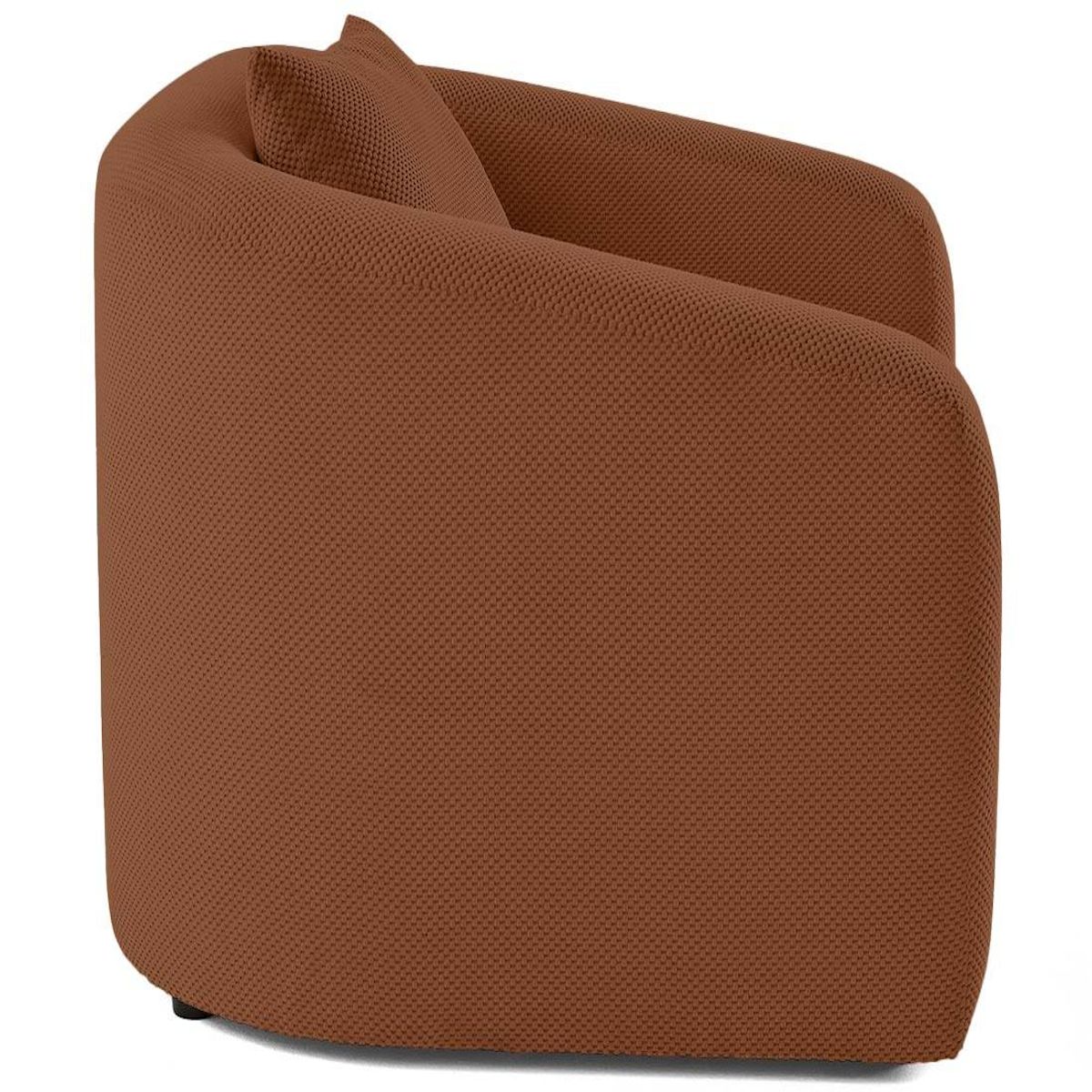 BEST MOBILIER Nuvia - canapé convertible déplimousse 1 place en velours texturé