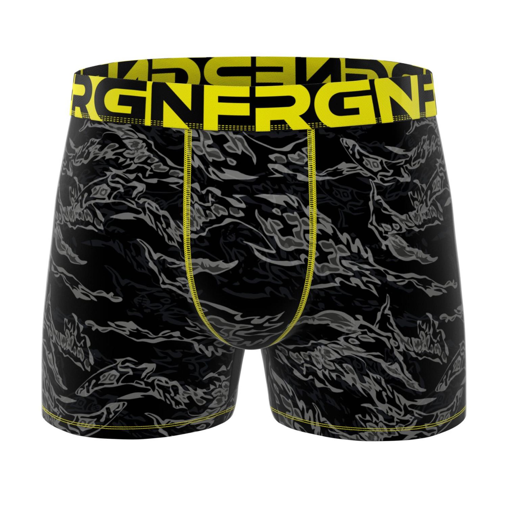 Voir la diapositive 4 : FREEGUN Lot de 4 boxers homme collection frgn style