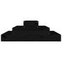 Voir la diapositive 5 : VIDAXL Jardiniere Noir 80x80x27 cm Bois massif de pin