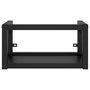 Voir la diapositive 3 : VIDAXL Cadre de lavabo de salle de bain mural Noir 59x38x31 cm Fer